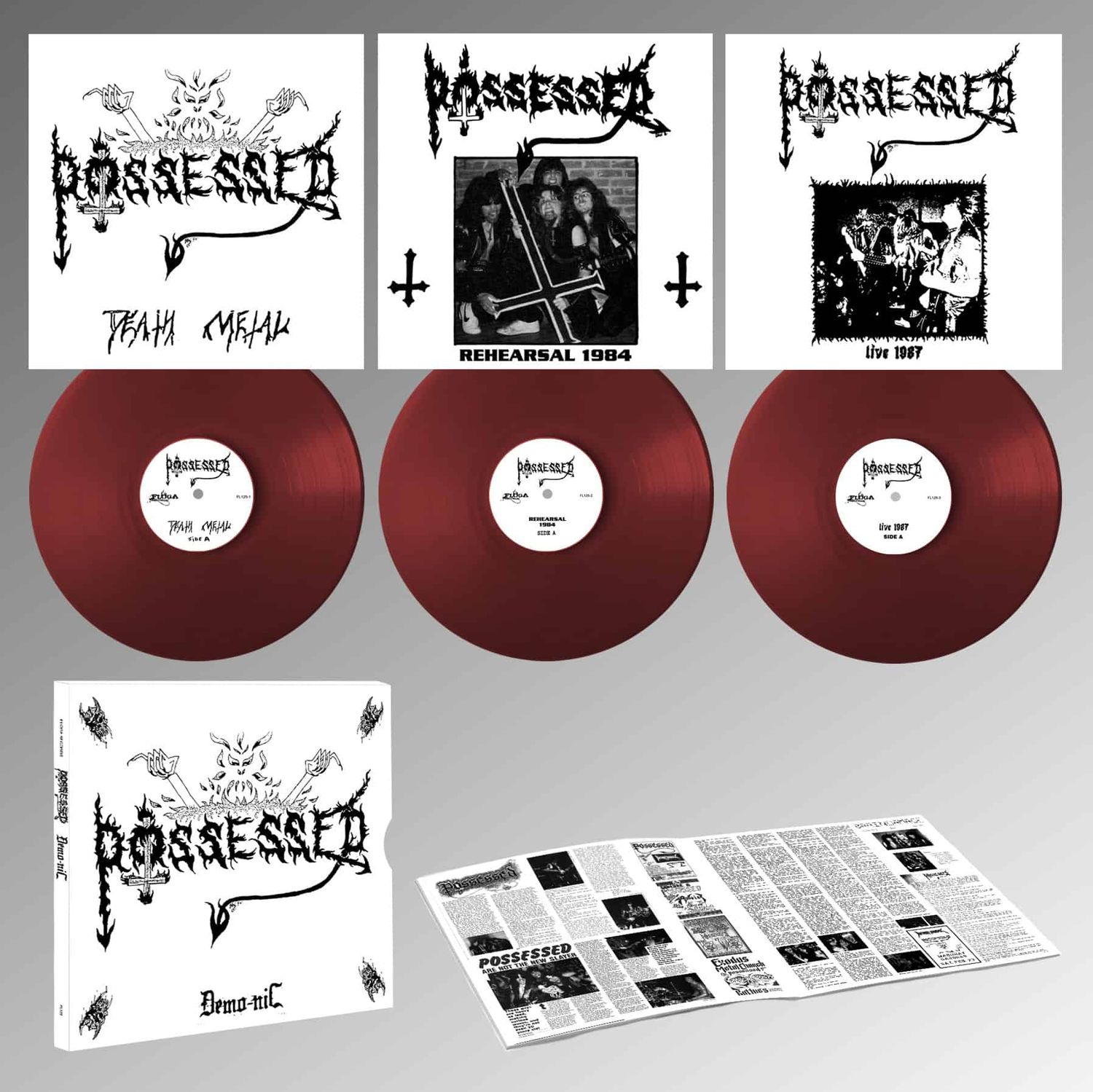 POSSESSED – DEMO-NIC 3LP