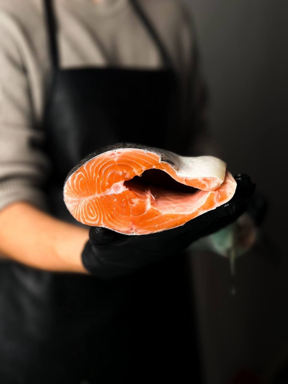 Стейки лосося охлаждённые 400г/2шт