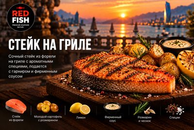 Стейк лосося
