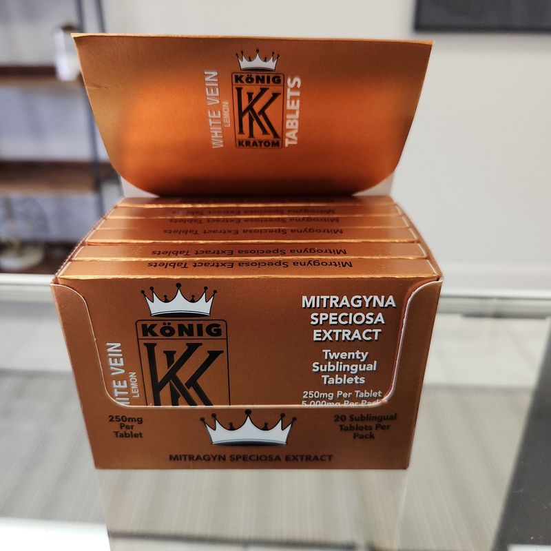 Konig Kratom Extract 20pk - White Vein