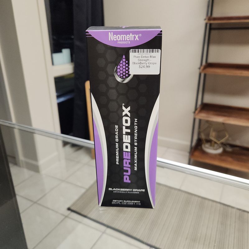Pure Detox Max Strength - BlackBerry Grape