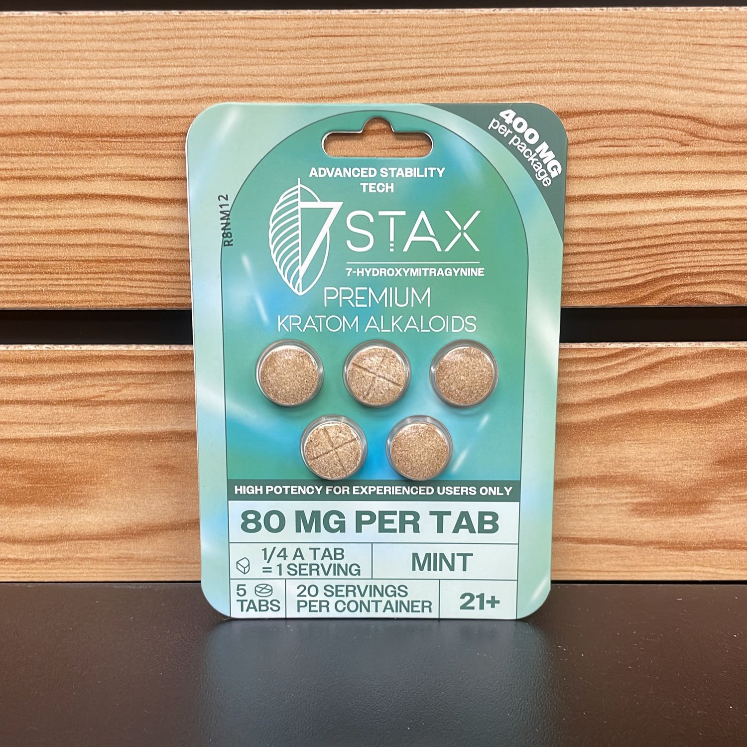 7 stax 80mg 5ct - Mint 