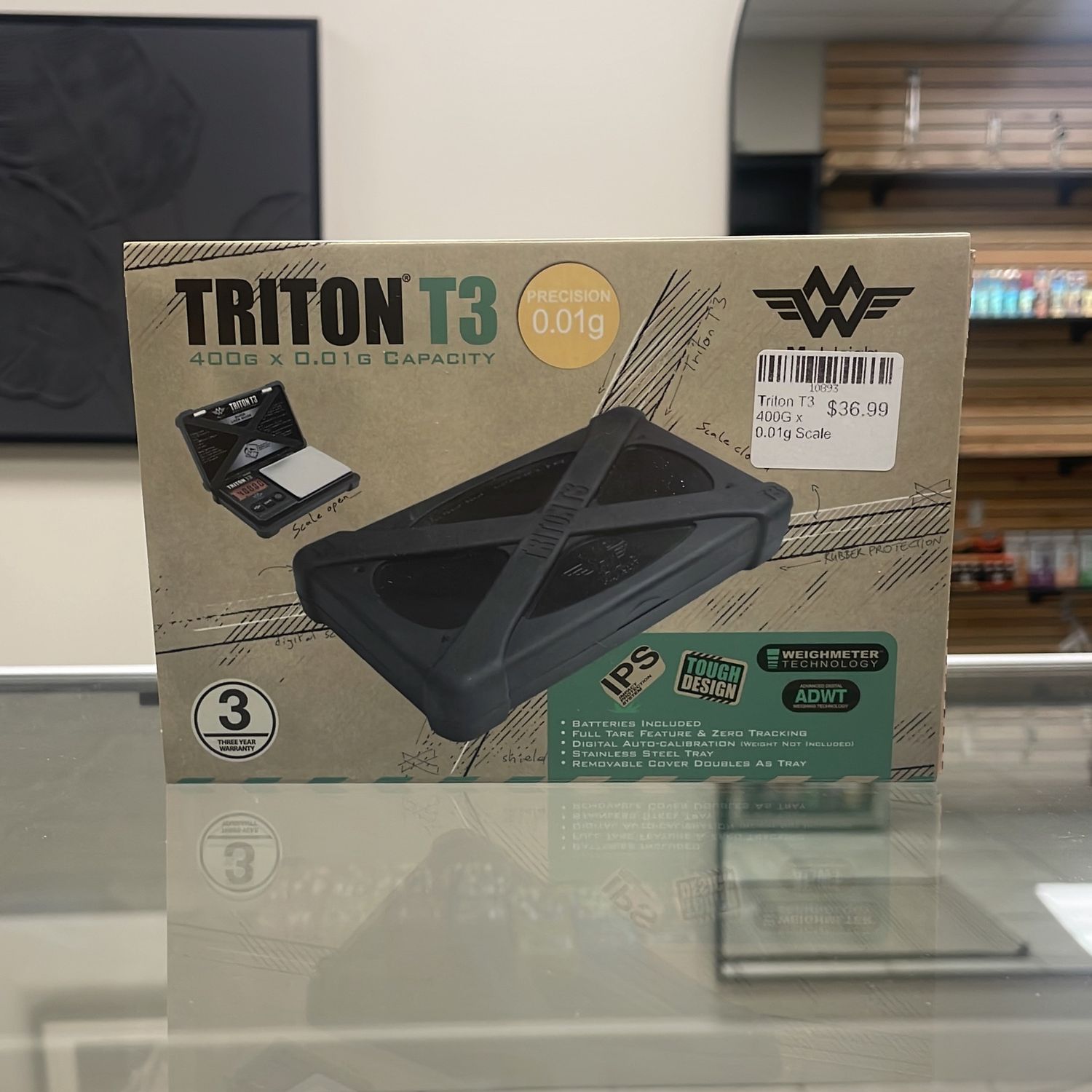 Triton T3 400G x 0.01 Scale