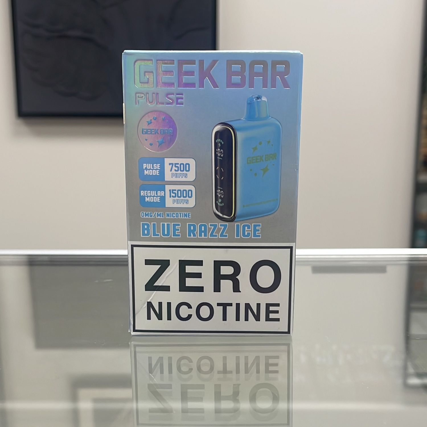 GeekBar 15k Blue Razz Ice Zero Nic