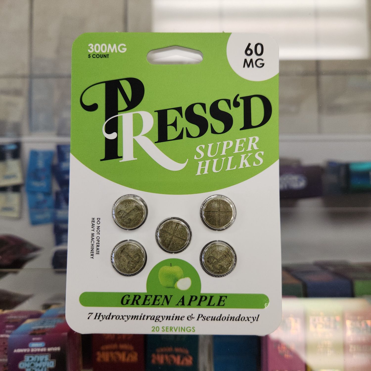 Press&#39;D 60mg - Green Apple