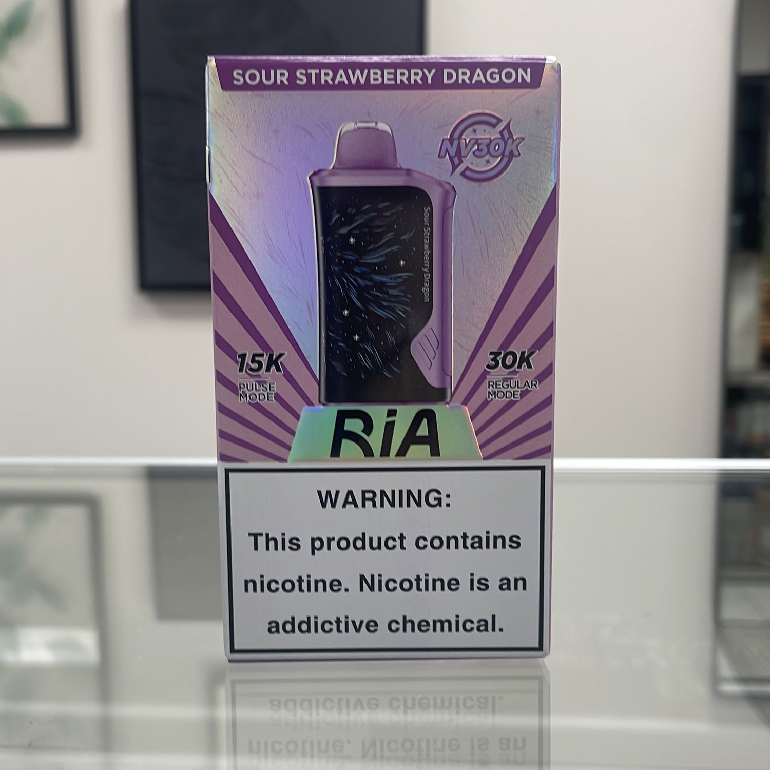 RIA 30K Sour Strawberry Dragon 