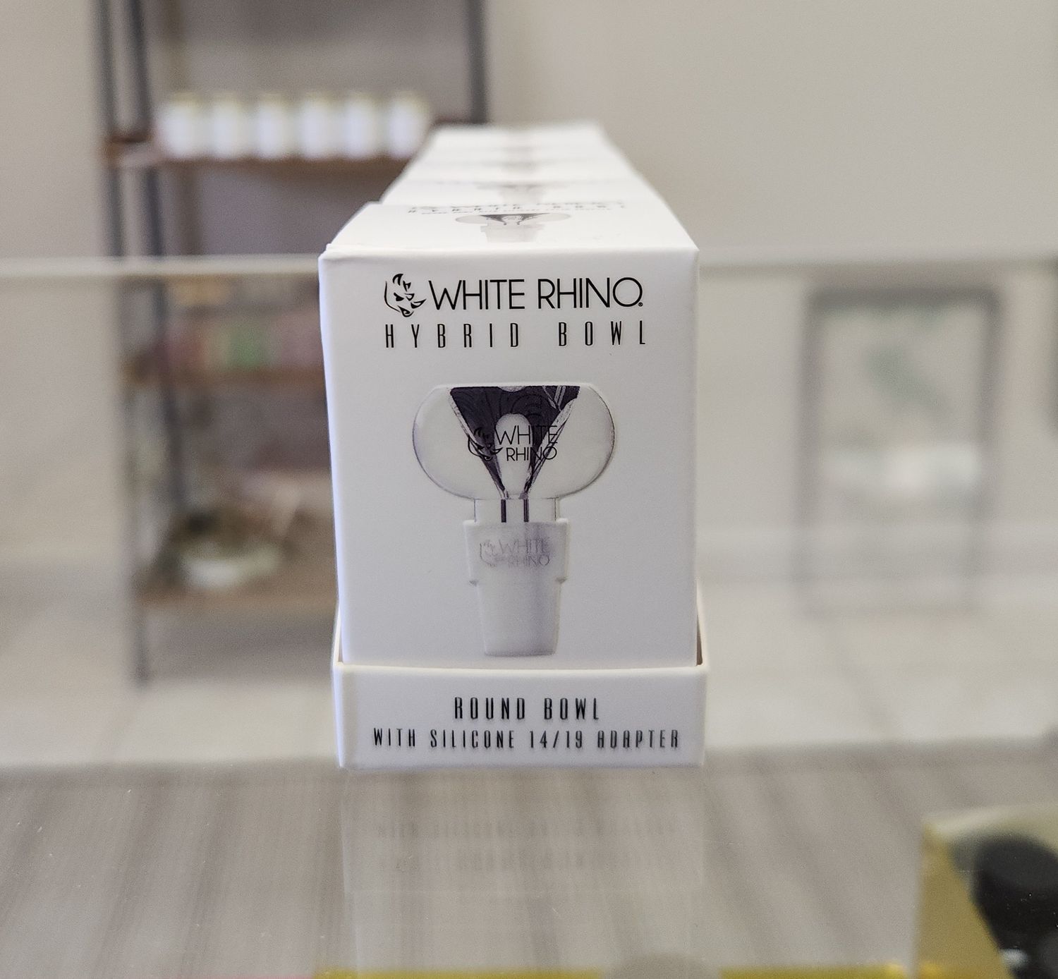 White Rhino - Round Bowl