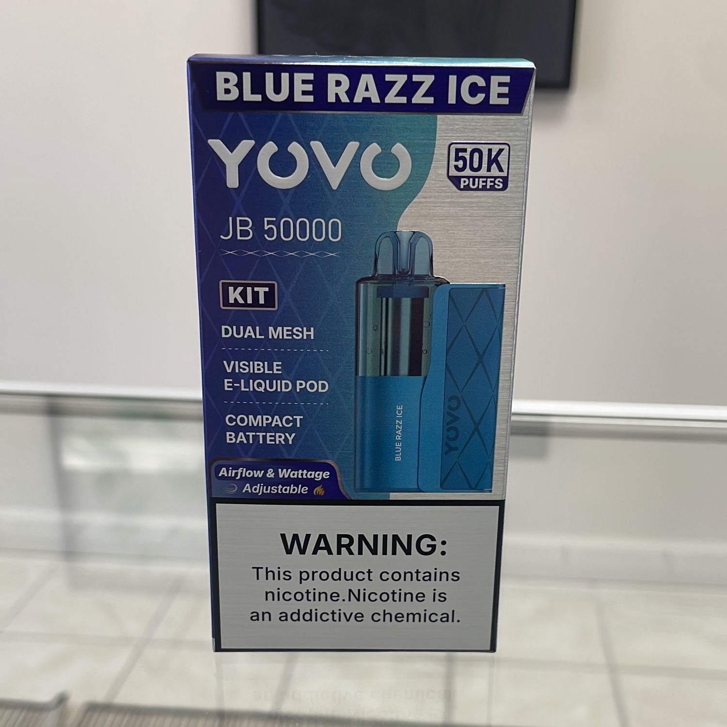 Yovo Kit 50K - Blue Razz Ice 