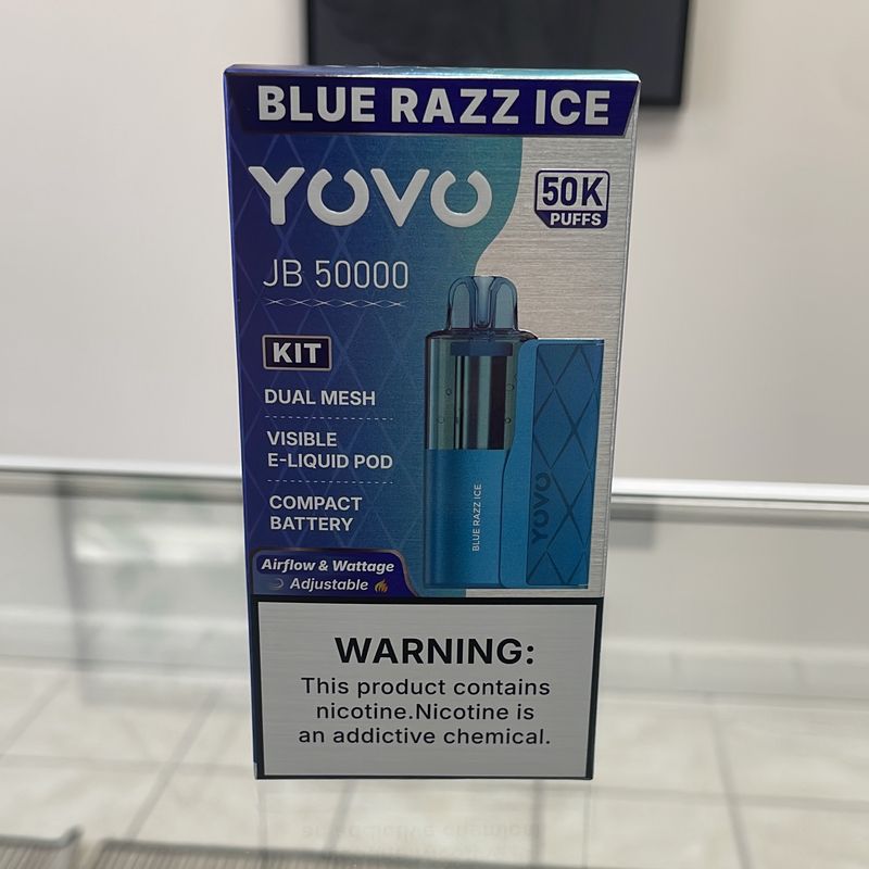 Yovo Kit 50K - Blue Razz Ice 