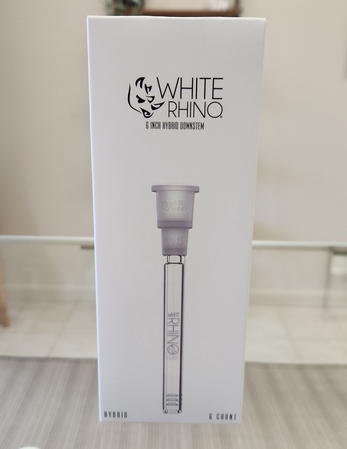 White Rhino - 6 Inch Hybrid Downstem