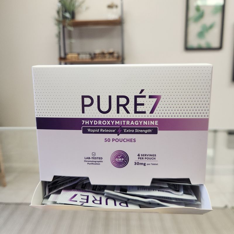 Pure 7 30mg Single Tab - Grape