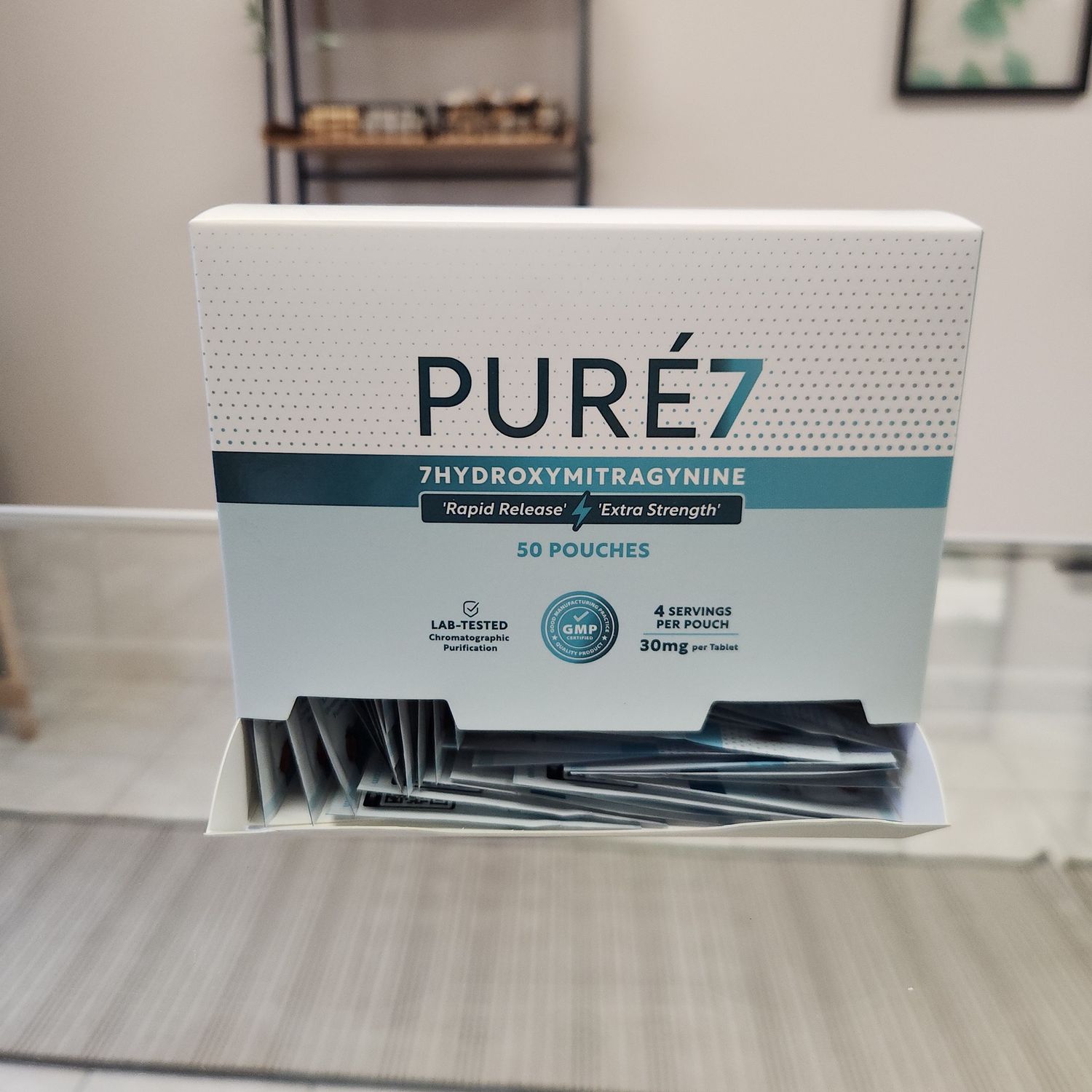 Pure 7 30mg Single Tab - Strawberry