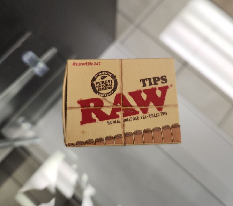 Raw Tips Pre Rolled 21 pc