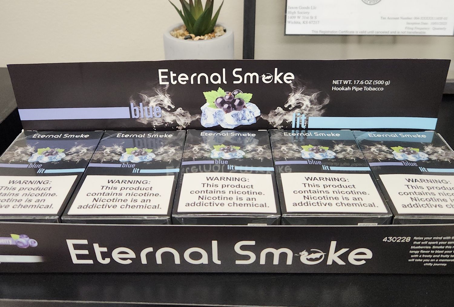 Eternal Smoke 50g - Blueberry Lit