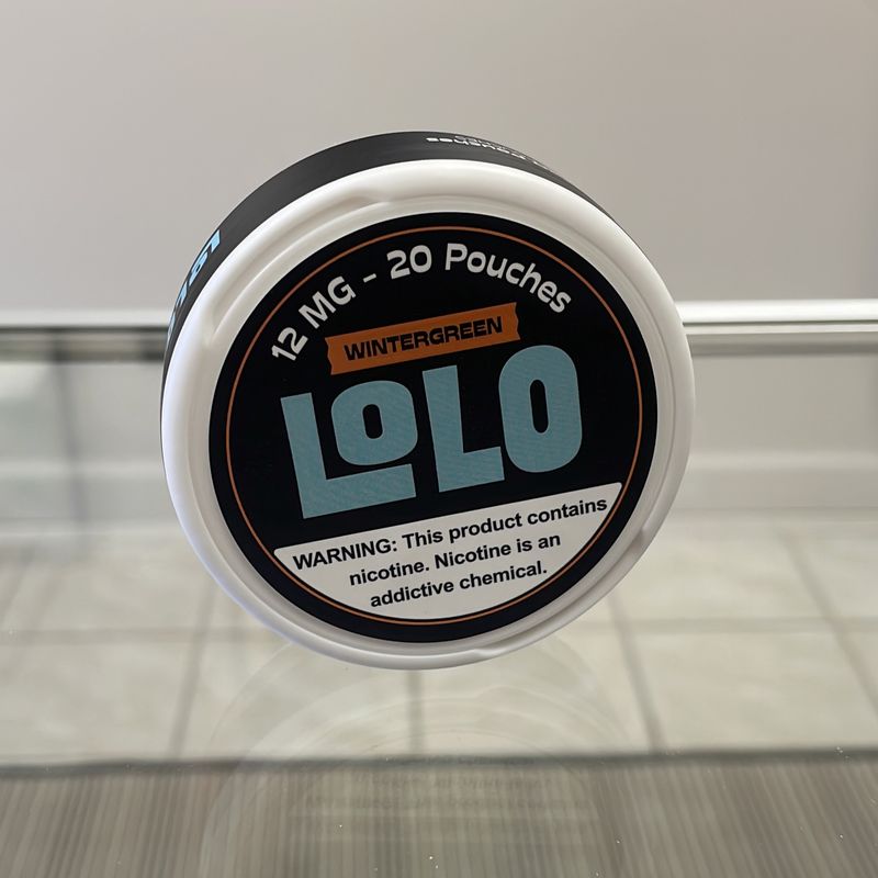 LoLo Nicotine Pouches - Wintergreen 
