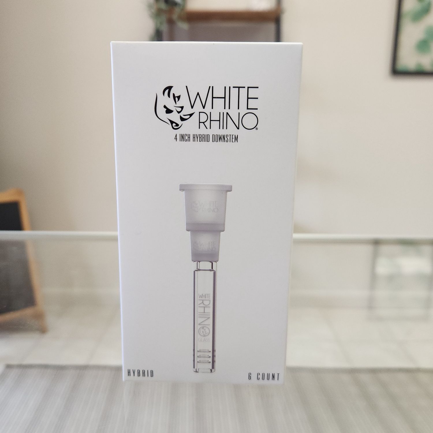 White Rhino - 4 Inch Hybrid Downstem