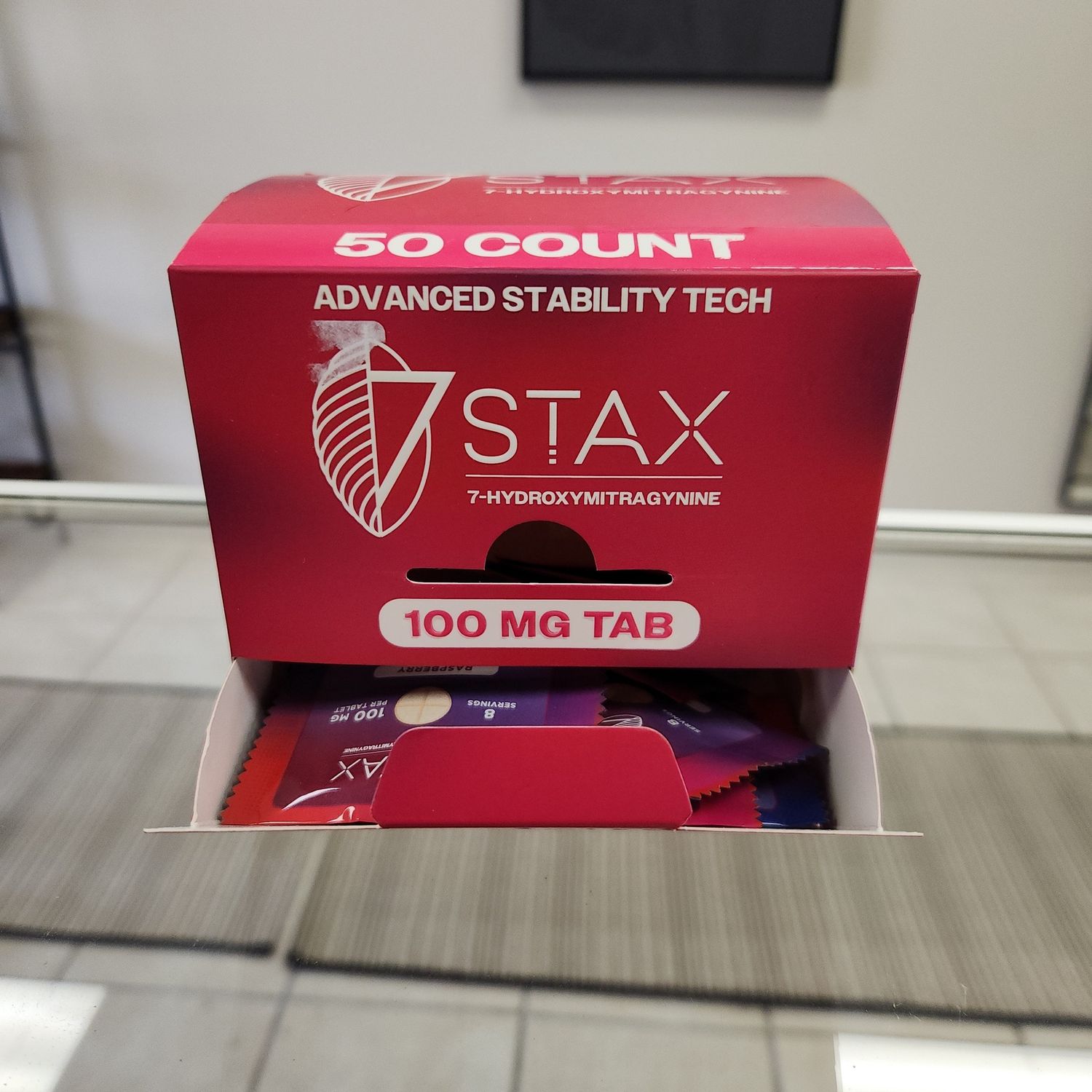 7Stax 100mg Single Tab - Raspberry