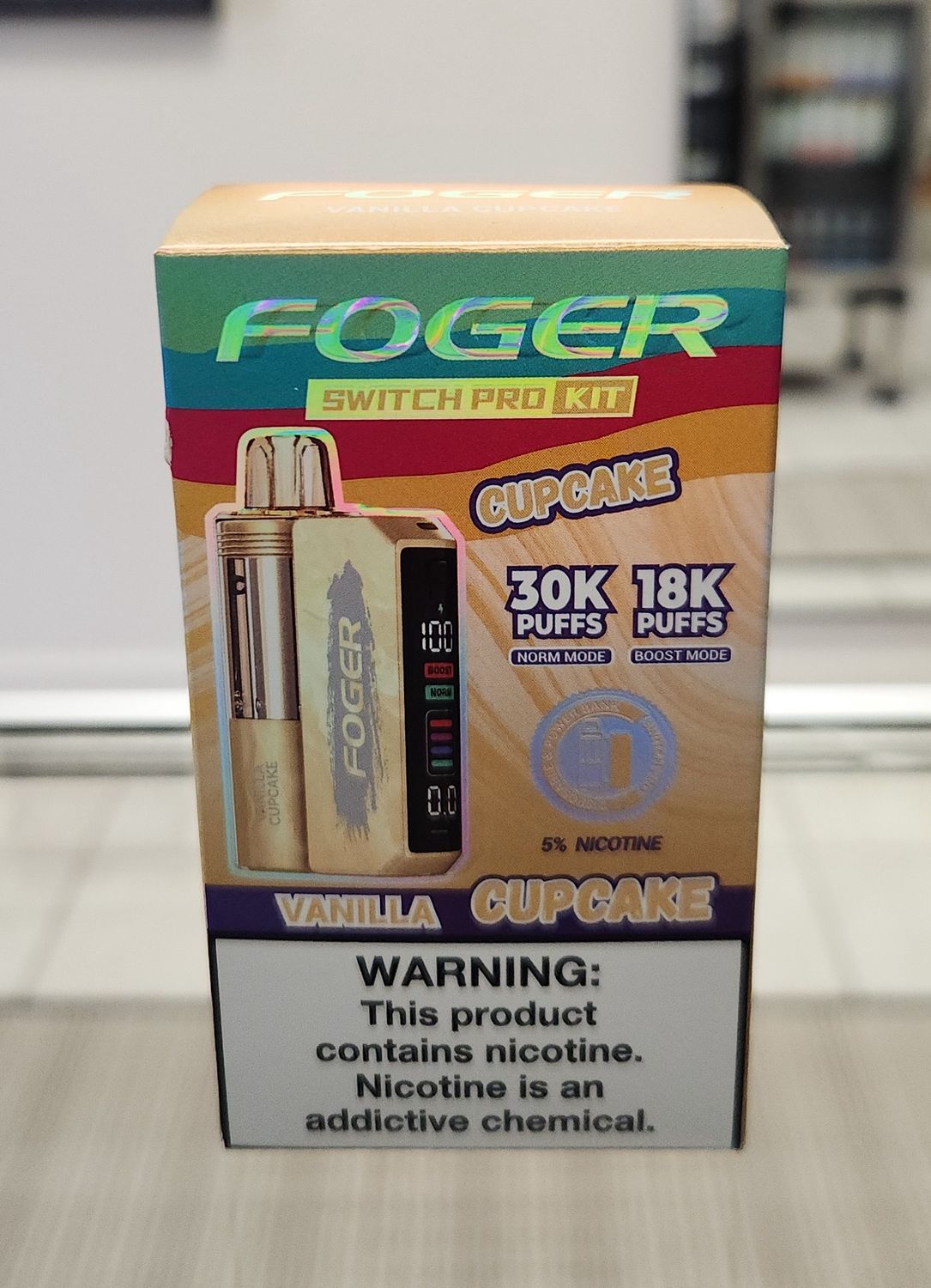 Foger Kit 30k - Vanilla Cupcake