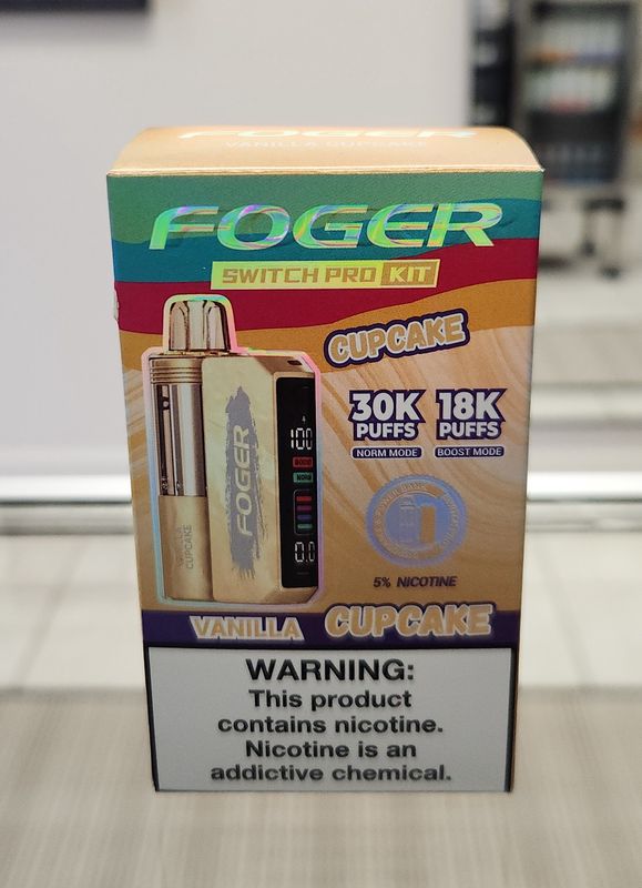 Foger Kit 30k - Vanilla Cupcake