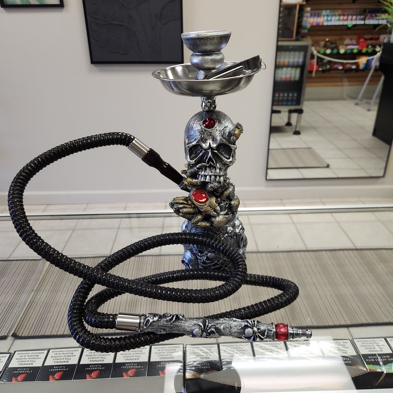 Havana Gold Skull Hookah