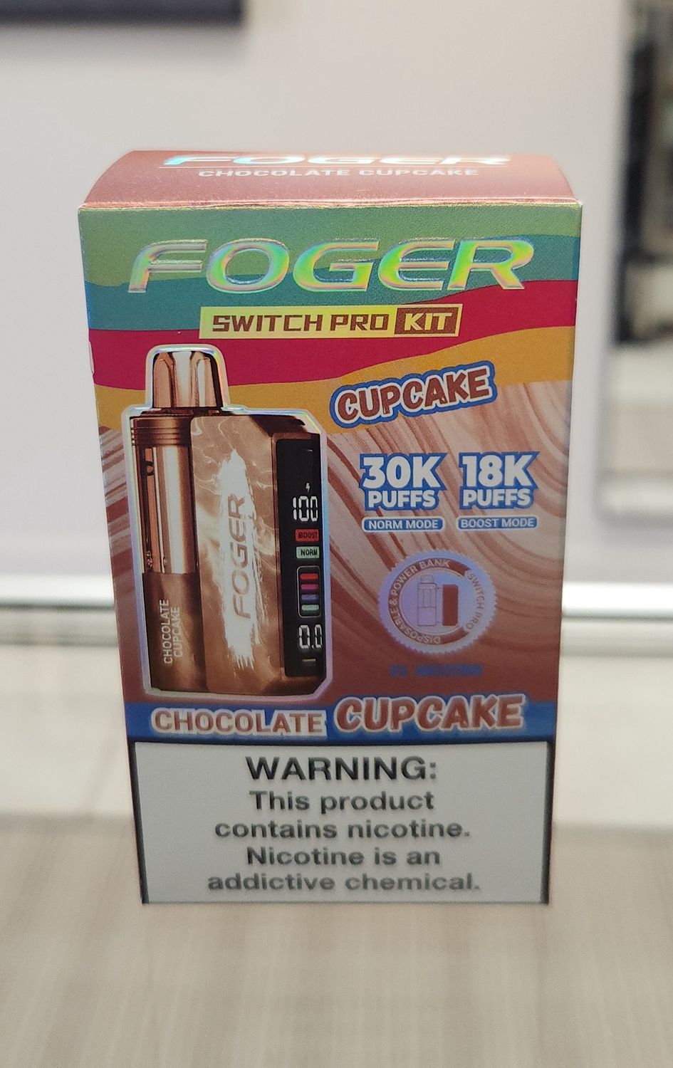 Foger Kit 30k - Chocolate Cupcake