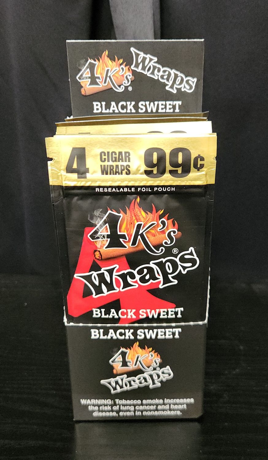 4k Wraps - Black Sweet
