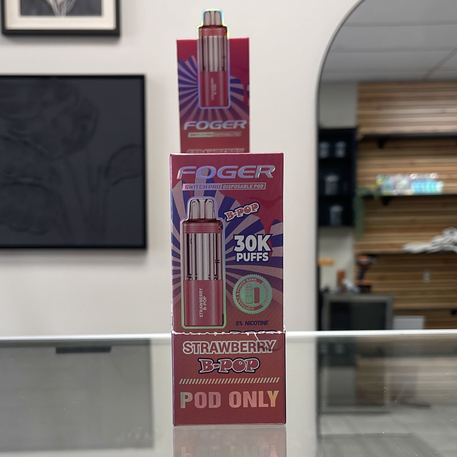 Foger Pod 30k - Strawberry B-Pop