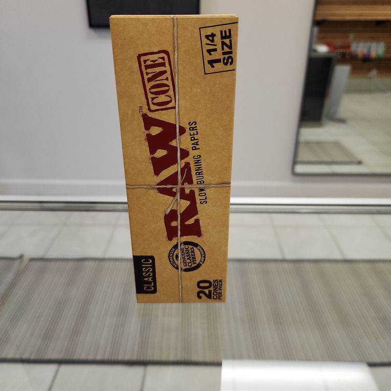 Raw 1 1/4 - 20pk Cones