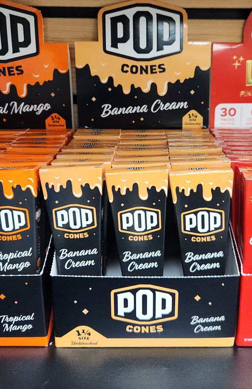 Pop Cones 1 1/4 - Banana Cream