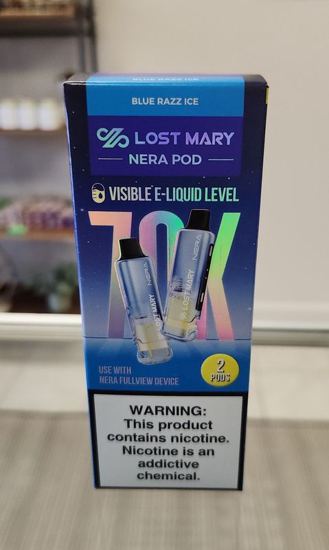 Lost Mary Pod 70k - Blue Razz Ice