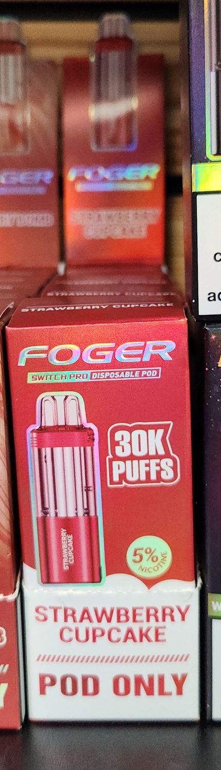 Foger Pod 30k - Strawberry Cupcake