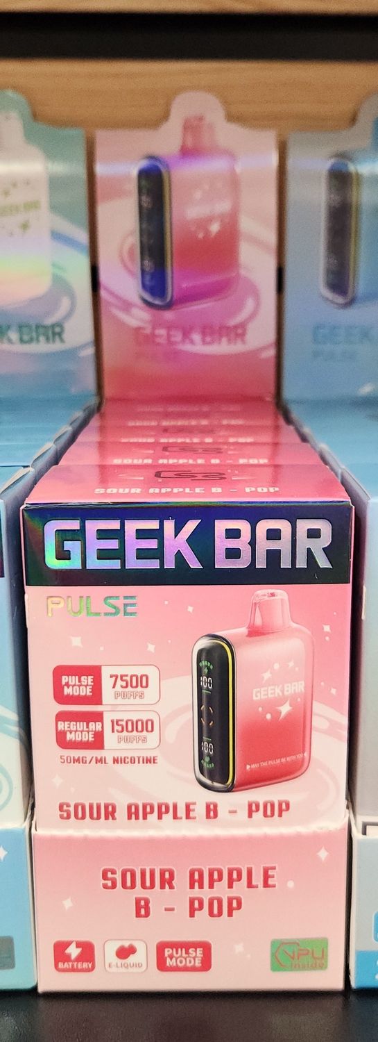 Geek Bar Pulse - Sour Apple B-Pop