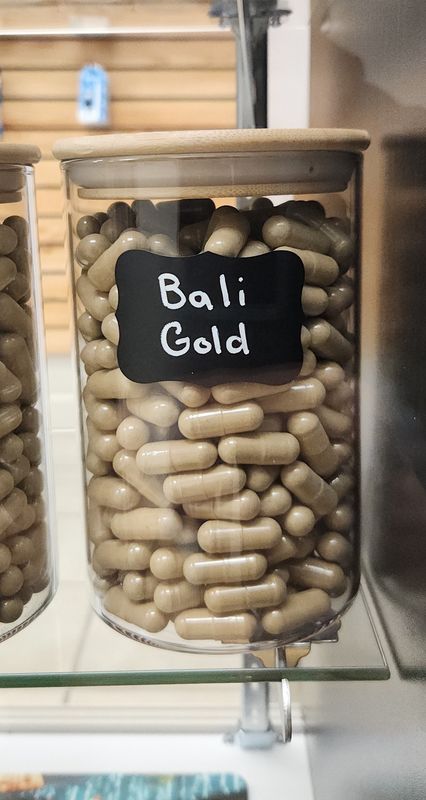 Kratom Capsules 1g - Gold Bali