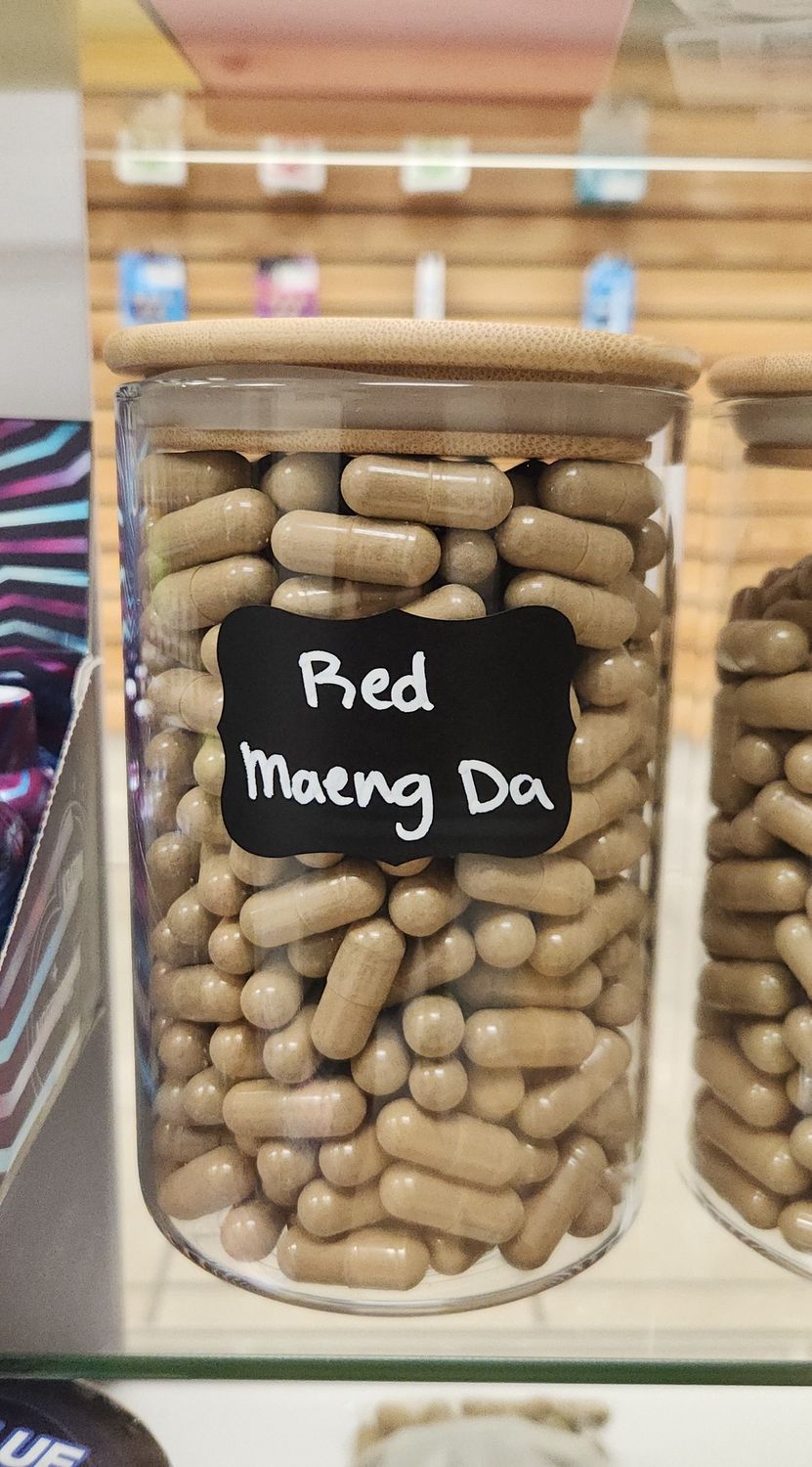 Kratom Capsules 1g - Red Maeng Da