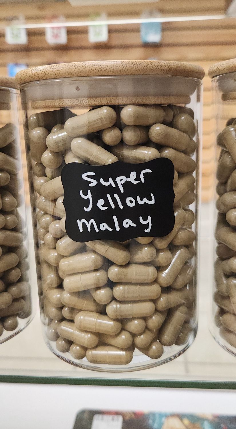 Kraton Capsules 1g - Super Yellow Malay