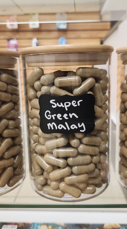 Kratom Capsules 1g - Super Green Malay