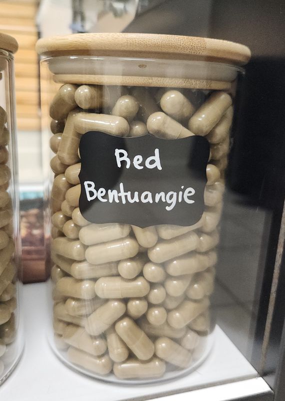 Kratom Capsules 1g - Red Bentuangie
