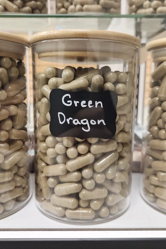 Kratom Capsules 1g - Green Dragon