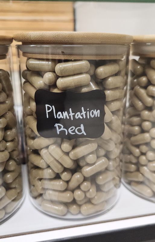 Kratom Capsules 1g - Plantation Red