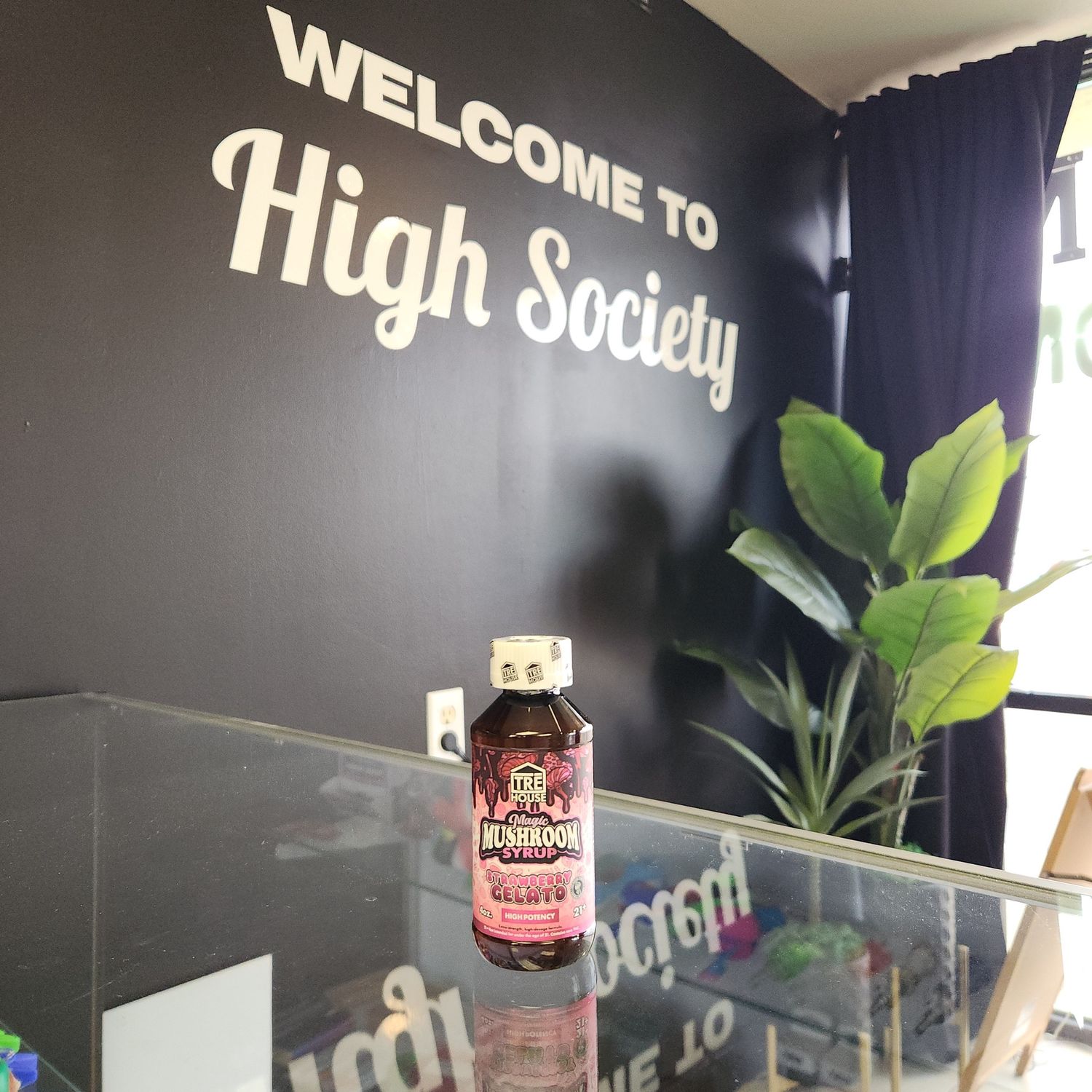 Mushroom Syrup - Strawberry Gelato