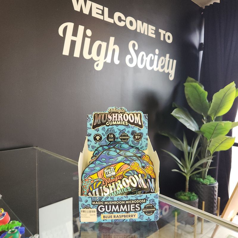 Mushroom Gummies - Blue Raspberry