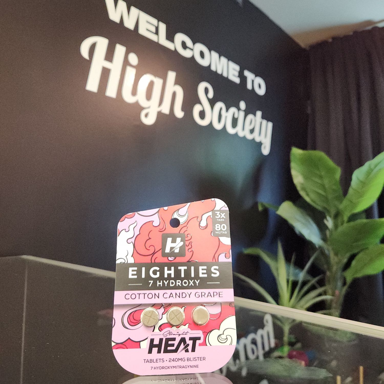 Straight Heat 240mg - Cotton Candy Grape