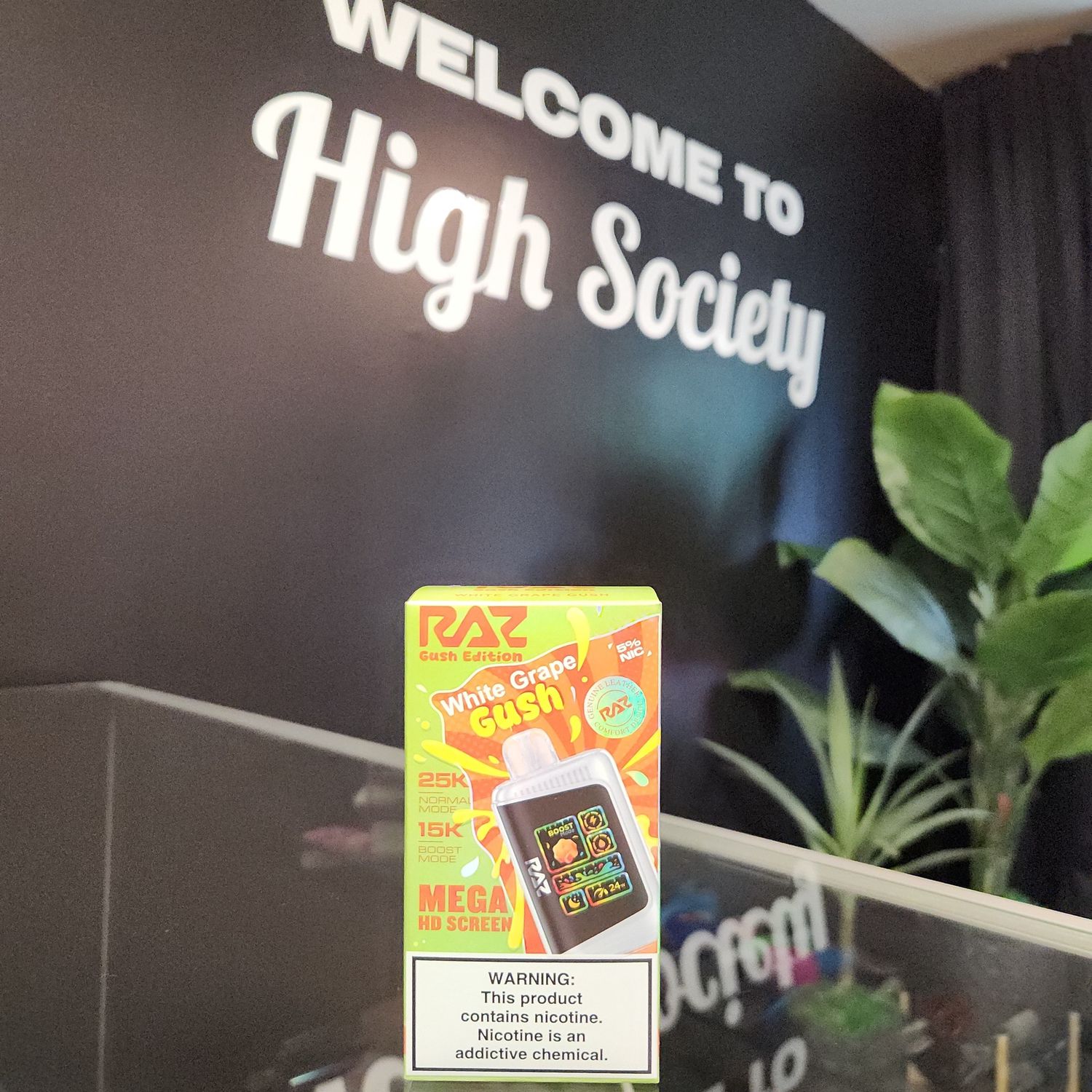 Raz 25k - White Grape Gush