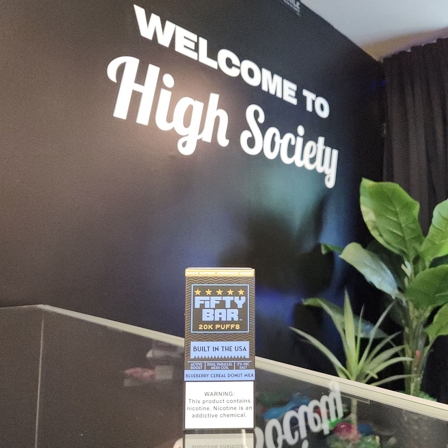 Fifty Bar 20k - Blueberry Cereal Donut Milk