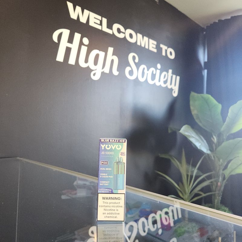 Yovo Pods 50k - Blue Razz Ice