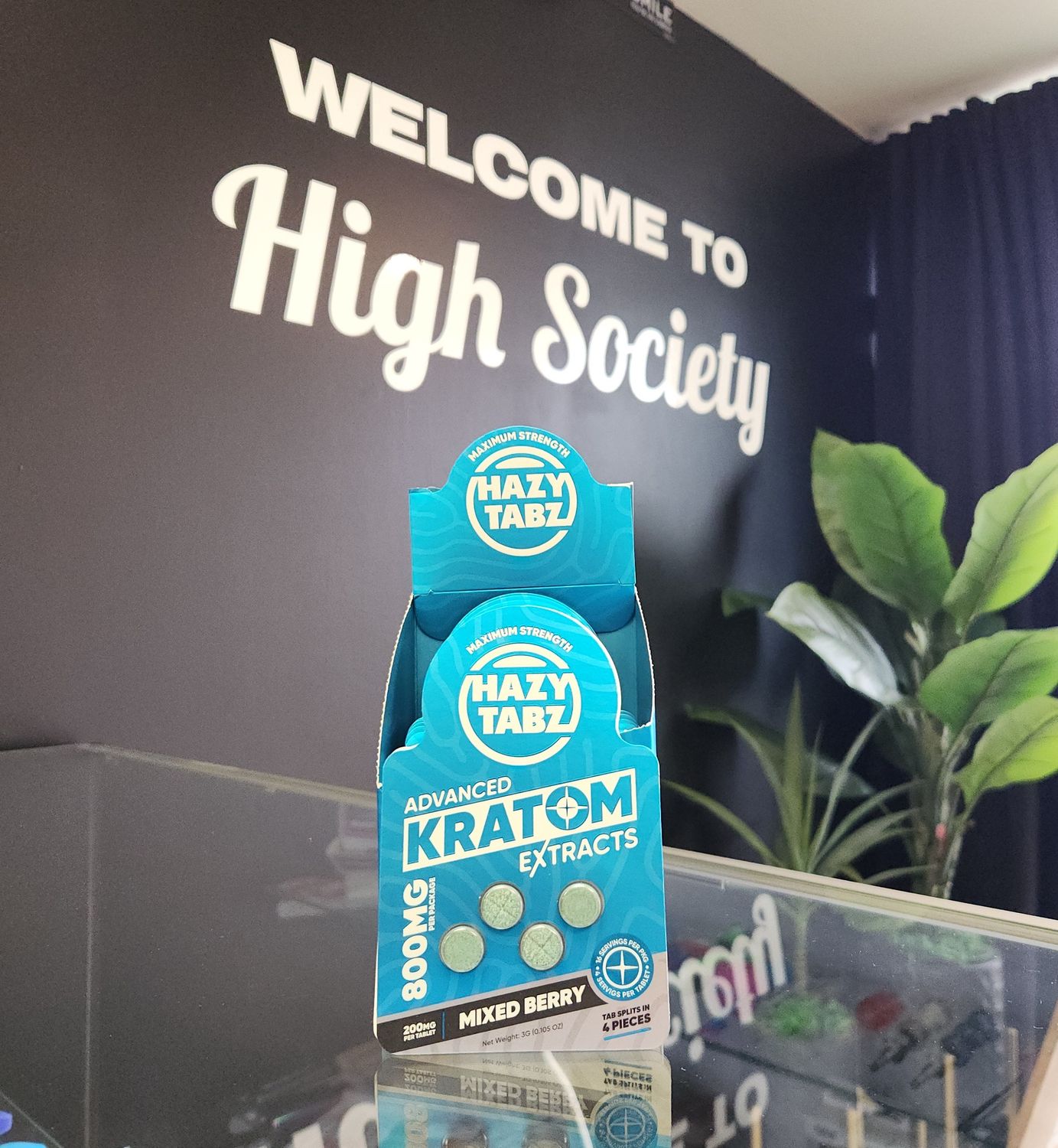 Hazy Tabs 800mg Mit - Mixed Berry