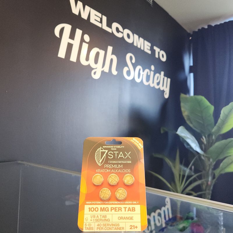 7Stax 100mg 5ct - Orange