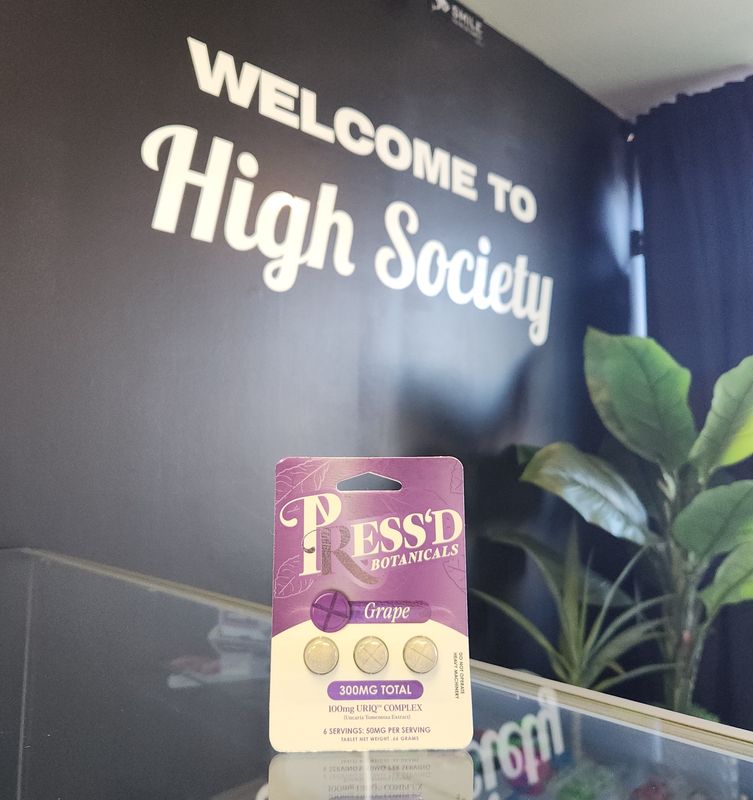 Press'd Botanicals 300mg - Grape