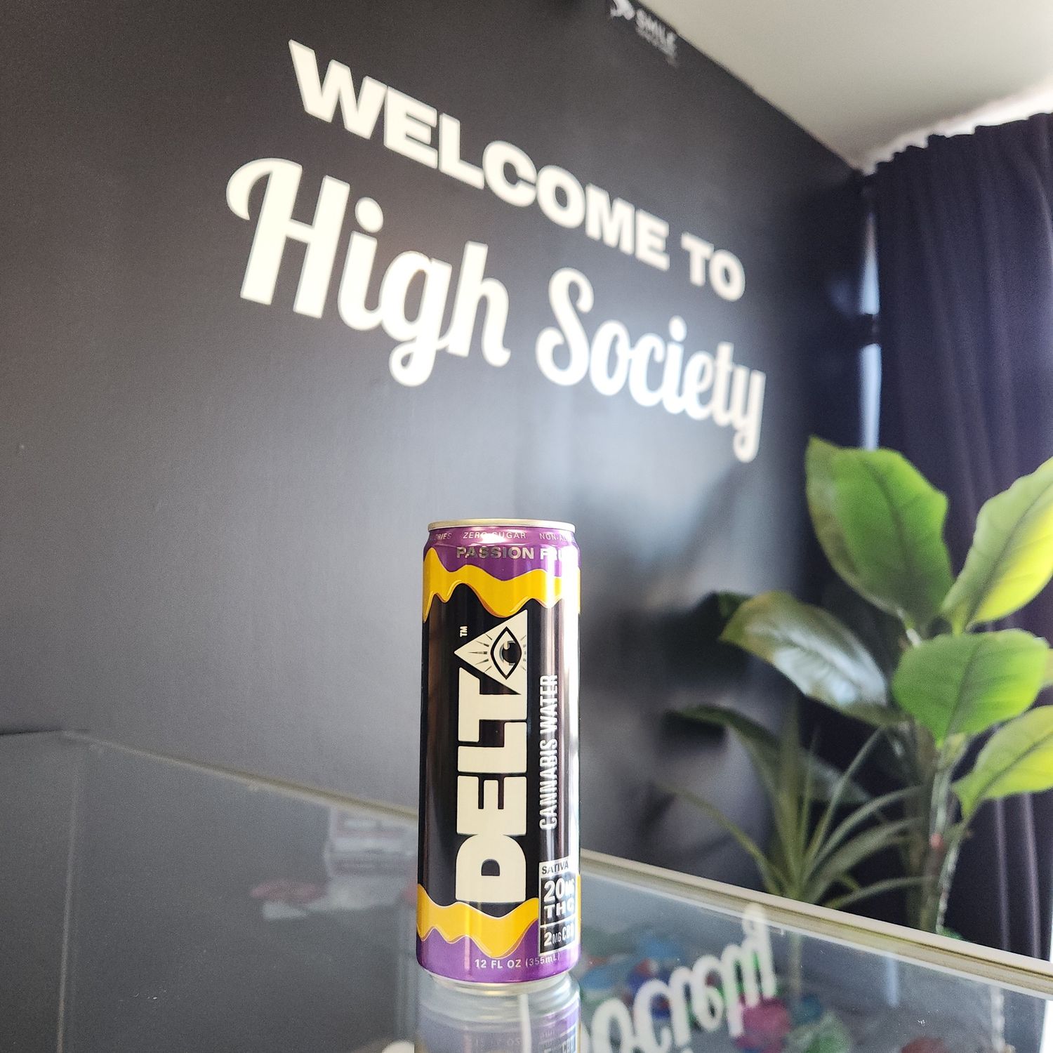 Delta Cannabis Water - Passion Fruit