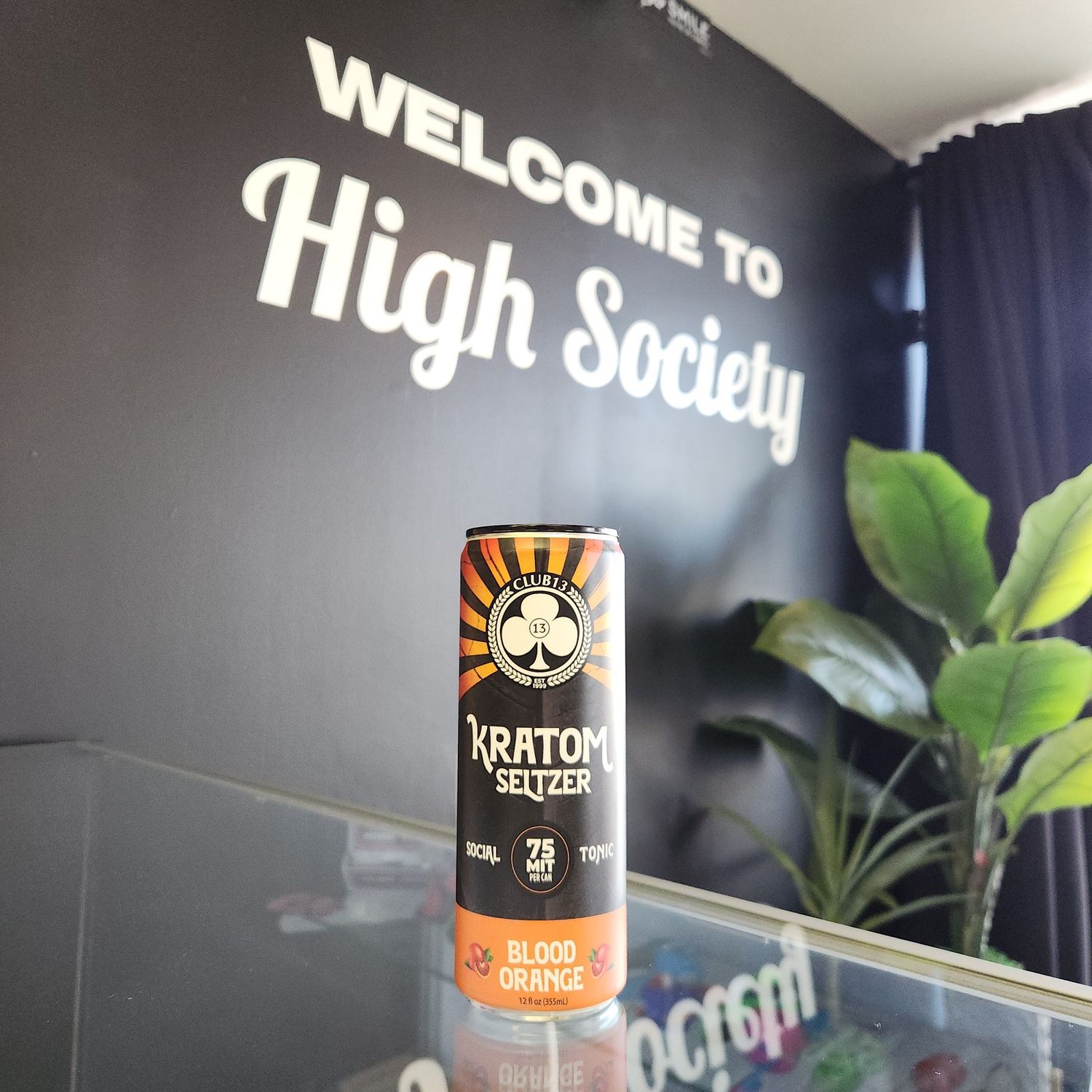 Club 13 Kratom Seltzer - Blood Orange